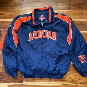 Majestic Auburn Navy & Orange Team Jacket